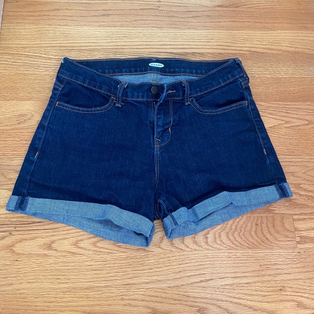 Old Navy jean shorts.